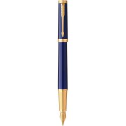 Ручка перова Parker INGENUITY Blue Lacquer GT FP F