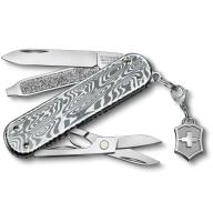 Швейцарский складной нож Victorinox CLASSIC SD Brilliant Damast 0.6221.34