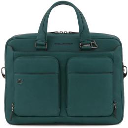 Портфель Piquadro BLACK SQUARE (B3) Cinnabar Green CA2849B3_VE3