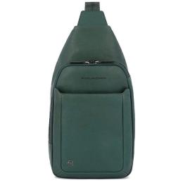 Сумка-слинг Piquadro BLACK SQUARE (B3) Cinnabar Green CA4827B3_VE3
