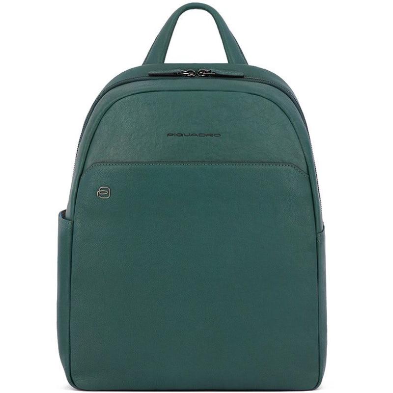 Рюкзак для ноутбука 13  Piquadro BLACK SQUARE (B3) Cinnabar Green CA6106B3_VE3