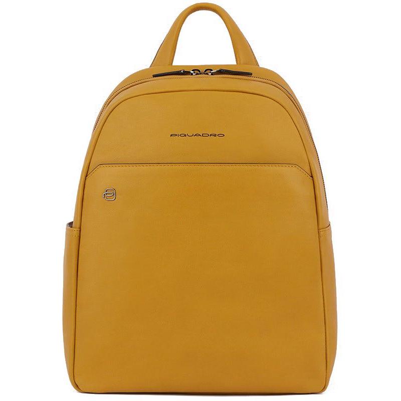 Рюкзак для ноутбука 13  Piquadro BLACK SQUARE (B3) Yellow CA6106B3_G