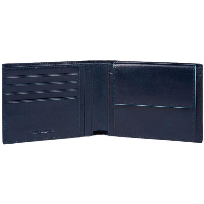 Портмоне Piquadro B2 REVAMP (B2V) Blue PU257B2VR_BLU