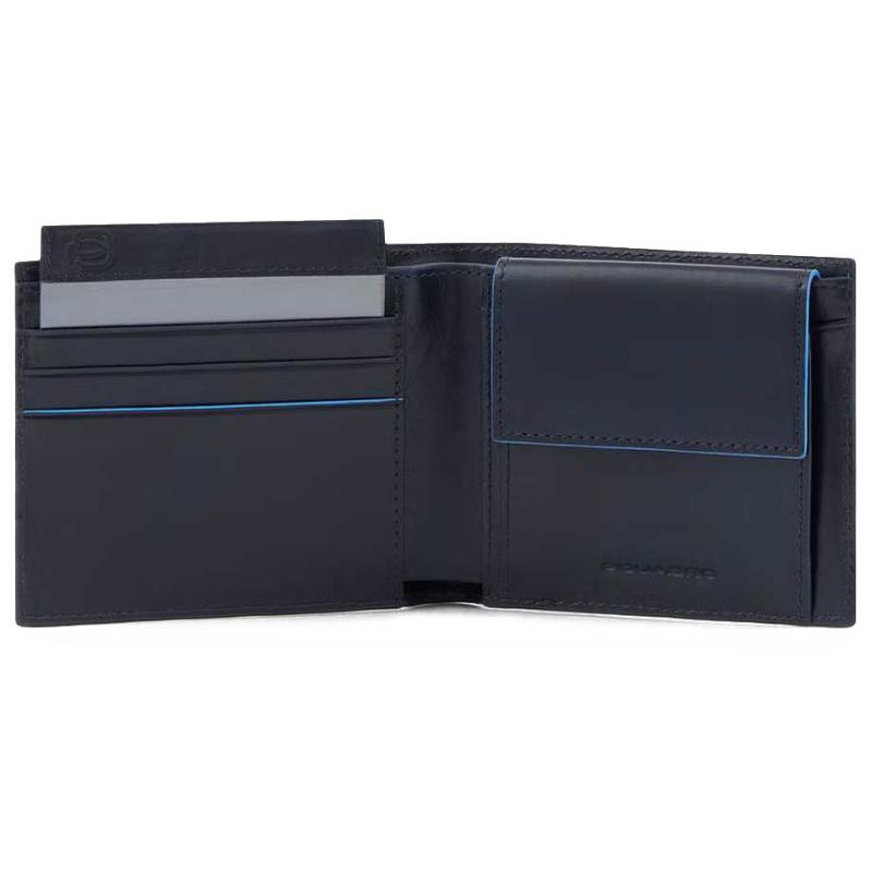 Портмоне Piquadro B2 REVAMP (B2V) Blue PU4188B2VR_BLU