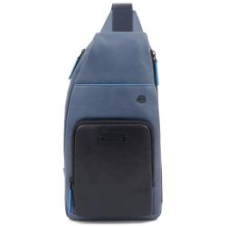 Сумка-слинг Piquadro B2 REVAMP (B2V) Blue-Blue CA5577B2V_BLBL