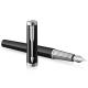 Ручка перьевая Parker INGENUITY Black Lacquer CT FP F