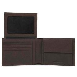 Портмоне Piquadro BLACK SQUARE (B3) D.Brown PU1392B3R_TM