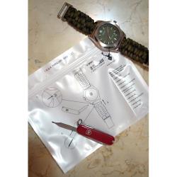 Ремінець INOX паракорд + ніж Victorinox Swiss Army V 60023