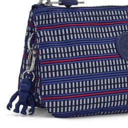 Косметичка-клатч Kipling CREATIVITY L Blue Geo Print (TH8)