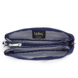 Косметичка-клатч Kipling CREATIVITY L Blue Geo Print (TH8)