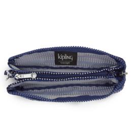 Косметичка-клатч Kipling CREATIVITY L Blue Geo Print (TH8)