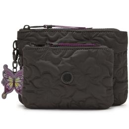 Набор из двух косметичек Kipling DUO POUCH Butterfly Qlt (AS3)