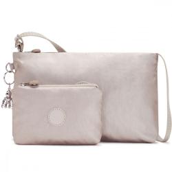 Сумка з клатчем-косметичкою Kipling ATLEZ DUO Metallic Glow (48I)