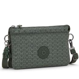 Сумка Kipling RIRI Sign Green Emb (F6C)