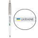 Ручка кулькова Parker JOTTER Originals UKRAINE White CT BP Прапор + Україна