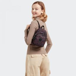 Рюкзак Kipling NEW DELIA COMPACT Happy Squares (B3X)