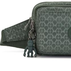 Сумка 2 в 1 Kipling ABANU MULTI Sign Green Emb (F6C)