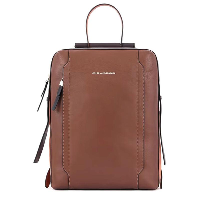 Рюкзак для ноутбука 14  Piquadro CIRCLE (W92) Brown-Orange CA4576W92_MAR