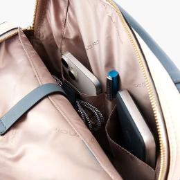 Рюкзак для ноутбука 14″ Piquadro CIRCLE (W92) Brown-Orange CA4576W92_MAR