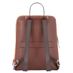 Рюкзак для ноутбука 15,6″ Piquadro CIRCLE (W92) Brown-Orange CA6216W92_MAR
