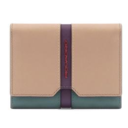 Портмоне Piquadro RAY (S126) Light Green-Powder Pink PD5216S126R_VERO