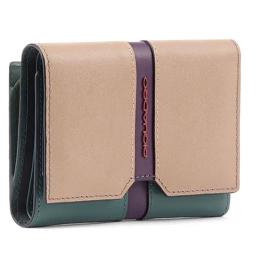Портмоне Piquadro RAY (S126) Light Green-Powder Pink PD5216S126R_VERO