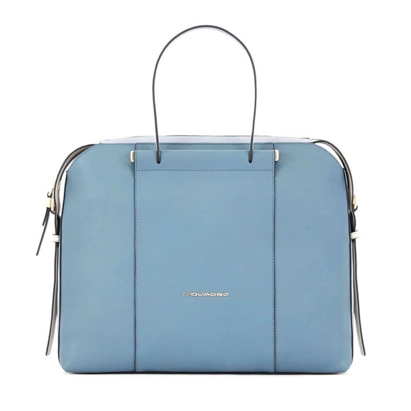 Сумка для ноутбука 14 Piquadro CIRCLE (W92) Blue-Grey CA4577W92_AVGR