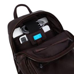 Рюкзак для ноутбука 13″ Piquadro RHINO (W118) Dark Brown CA6248W118_TM