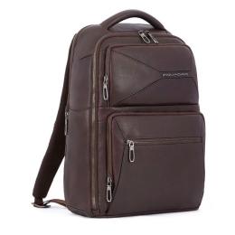 Рюкзак для ноутбука 15,6″ Piquadro RHINO (W118) Dark Brown CA6250W118_TM