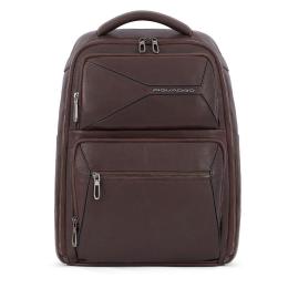 Рюкзак для ноутбука 15,6″ Piquadro RHINO (W118) Dark Brown CA6250W118_TM