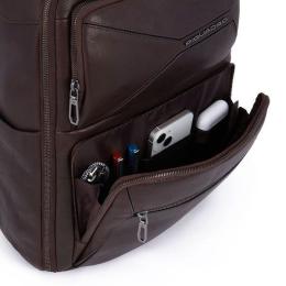 Рюкзак для ноутбука 15,6″ Piquadro RHINO (W118) Dark Brown CA6250W118_TM