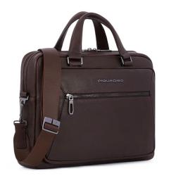 Сумка для ноутбука 15.6″ Piquadro RHINO (W118) Dark Brown CA6243W118_TM