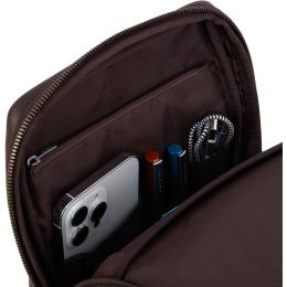 Рюкзак з відділенням для iPad Piquadro RHINO (W118) Dark Brown CA6247W118_TM