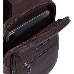 Рюкзак з відділенням для iPad Piquadro RHINO (W118) Dark Brown CA6247W118_TM