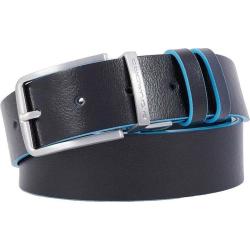 Ремінь двосторонній Piquadro BLUE SQUARE (B2) Black-Blue CU6280B2_NBL