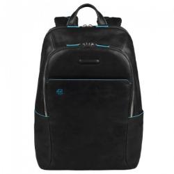 Рюкзак для ноутбука 14″ Piquadro BLUE SQUARE (B2) Black CA3214B2_N