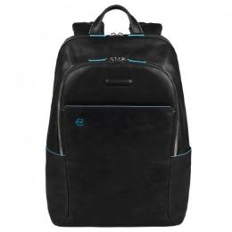 Рюкзак для ноутбука 14″ Piquadro BLUE SQUARE (B2) Black CA3214B2_N