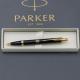 Ручка шариковая Parker IM UKRAINE Black GT BP Огненный Трезубец