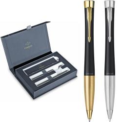 Подарунковий набір Parker URBAN Twist Muted Black GT BP + CT BP (2 кулькові ручки)