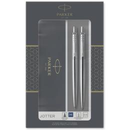 Набор Parker JOTTER Stainless Steel CT BP+PCL (шариковая ручка и карандаш)