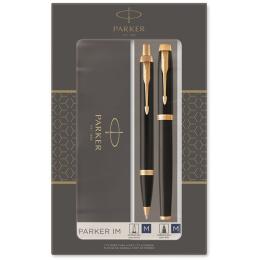 Набор Parker IM Black GT FP+BP (перьевая и шариковая ручка)