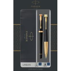 Набір Parker URBAN Muted Black GT FP+BP (перова та кулькова ручка)