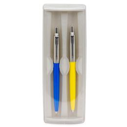 Подарочный набор Parker JOTTER Originals UKRAINE Blue CT BP + Yellow CT BP (2 шариковые ручки)
