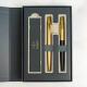 Подарунковий набір Parker JOTTER XL Monochrome Gold GT BP + Matt Black & Gold GT BP (2 кулькові ручки)