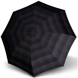 Парасолька-автомат Knirps T.200 Medium Duomatic/Check Black Kn95 3200 5290