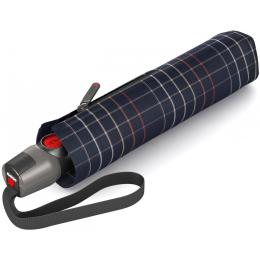 Парасолька-автомат Knirps T.200 Medium Duomatic/Check Black Kn95 3200 5290