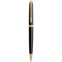 Ручка кулькова Waterman HEMISPHERE Black Lacquer GT BP