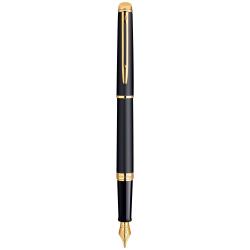 Ручка перьевая Waterman HEMISPHERE Mаtte Black GT FP F