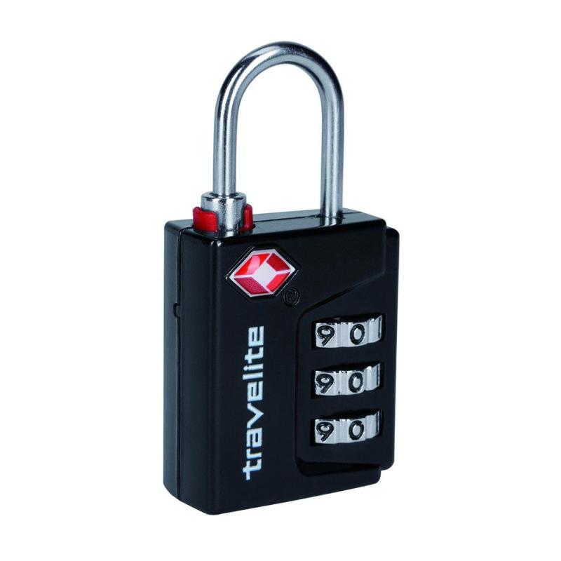 Кодовий TSA замок Travelite ACCESSORIES/Black TL000026-01