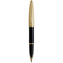 Ручка перьевая Waterman CARENE Essential Black/Gold FP18 F
